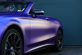 Purple Car Wrap